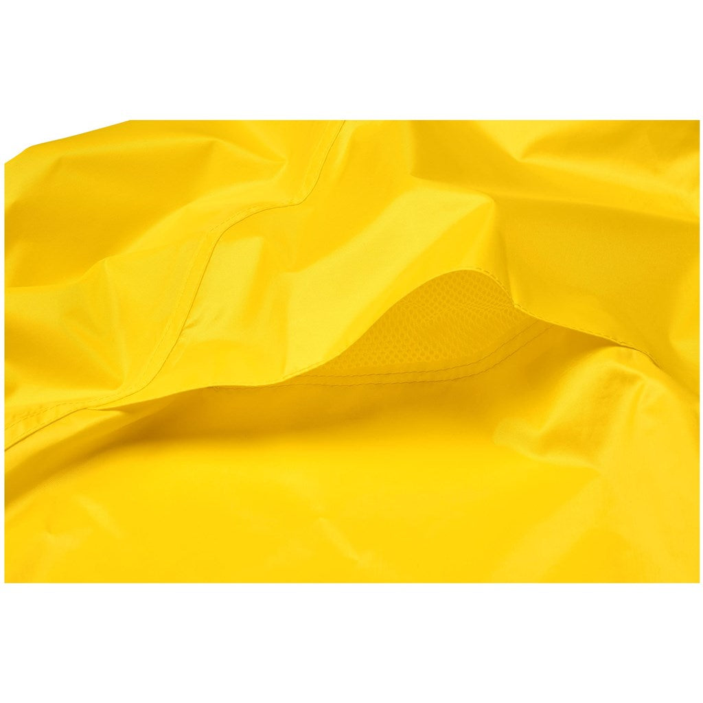 Thunder Rubberised Polyester/Pvc Raincoat - Yellow - Image 4